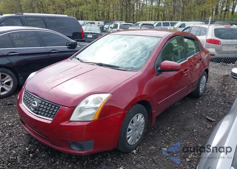 2008 Nissan Sentra 2.0 from USA, damaged, VIN 3N1AB61E68L747194